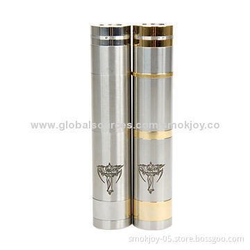 Stainless Steel and Brass Mechanical Nemesis Mod Clone, Fit 26650 Battery
